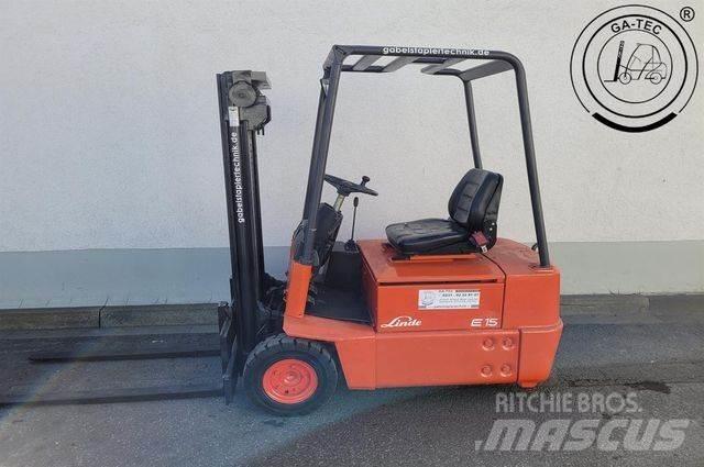 Linde E15 Електронавантажувачі