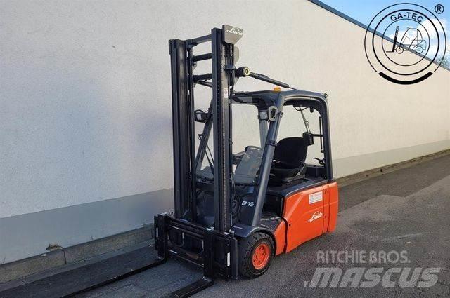 Linde E16L Електронавантажувачі