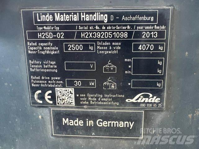 Linde H 25 Інше
