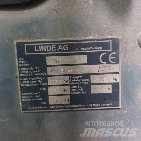 Linde H20 Дизельні навантажувачі