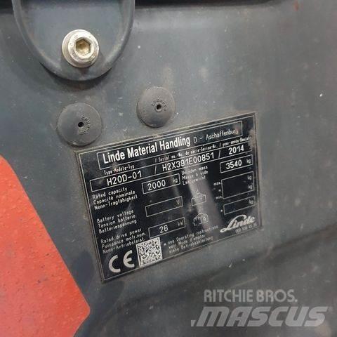 Linde H20D-01 Дизельні навантажувачі