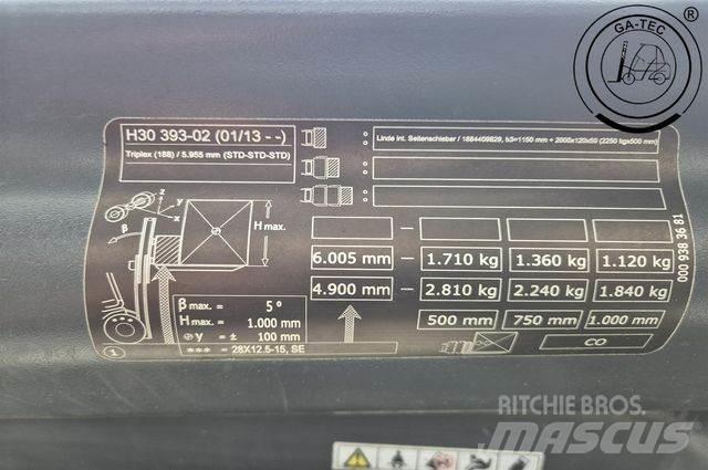 Linde H30D Дизельні навантажувачі