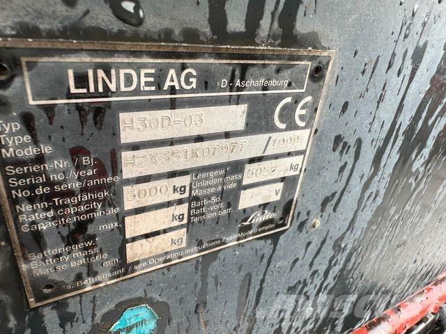 Linde H30D-30 Навантажувачі підвищеної прохідності