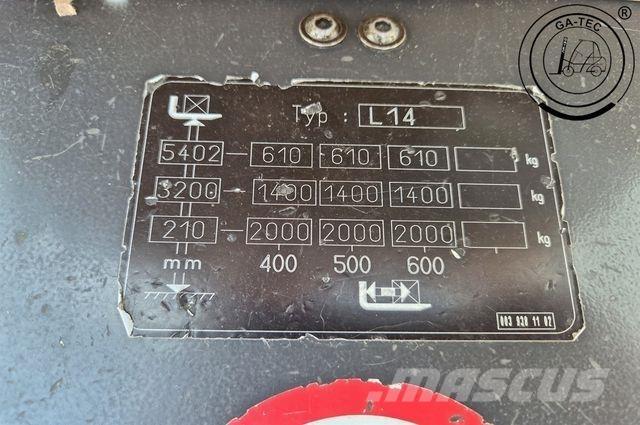 Linde L14i Висотні комісіонери
