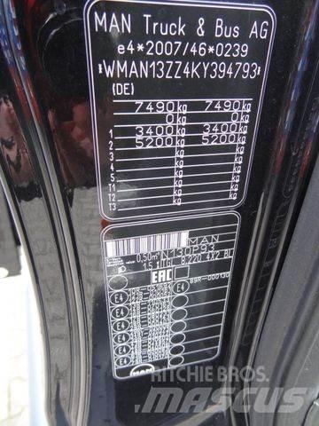 MAN TGL 8.220 BL Тентовані вантажівки
