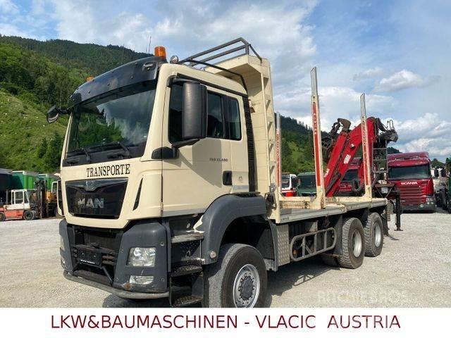 MAN TGS 33.480 6x6 Лісовози