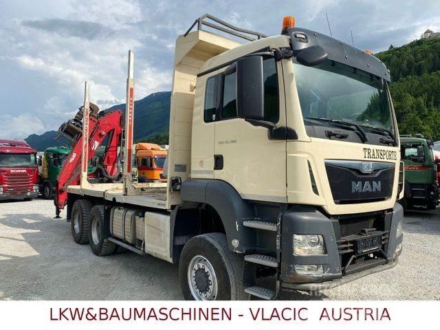 MAN TGS 33.480 6x6 Лісовози