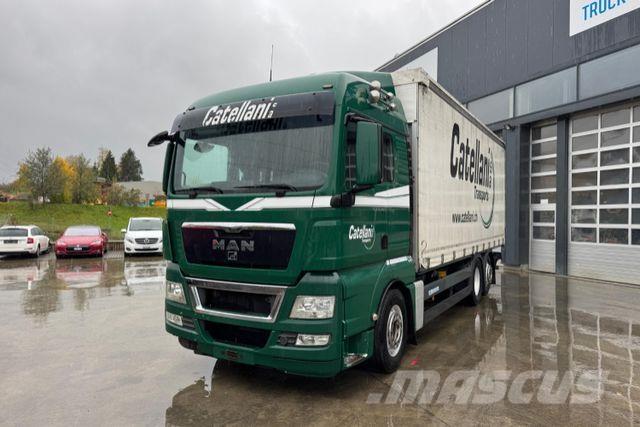 MAN TGX 26.480 6x2 Тентовані вантажівки