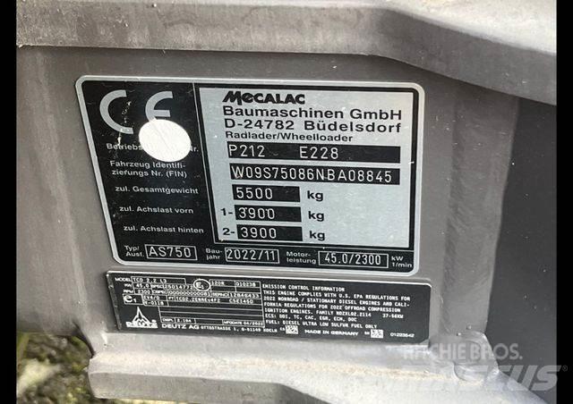Mecalac AS 750 Фронтальні навантажувачі
