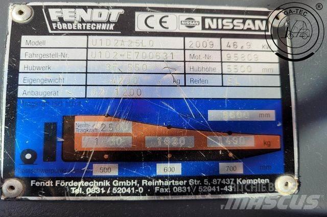 Nissan U1D2A25LQ Газові навантажувачі