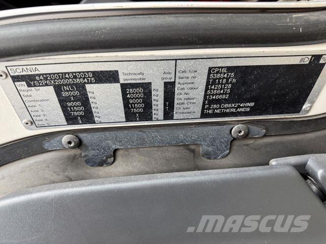 Scania P280 6X2*4 Шасі з кабіною