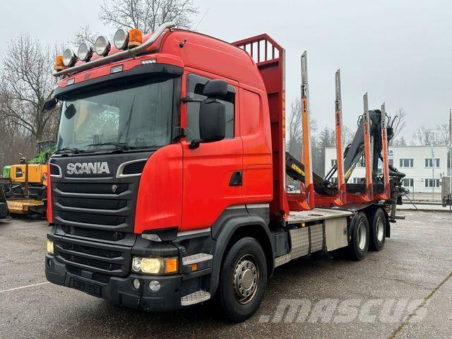 Scania R520 V8 Лісовози