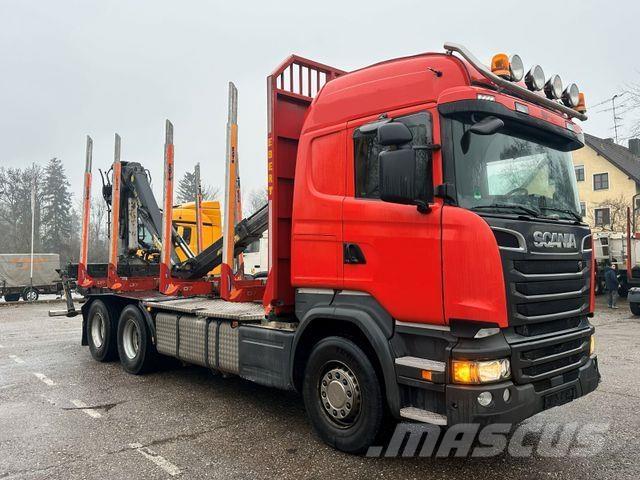 Scania R520 V8 Лісовози