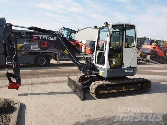 Terex TC50 Міні-екскаватори < 7т