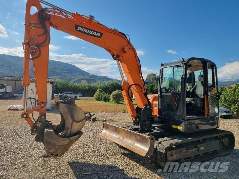 Doosan DX85 Міні-екскаватори < 7т