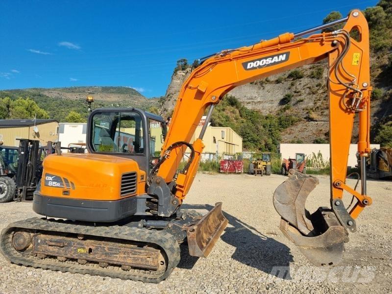 Doosan DX85 Міні-екскаватори < 7т