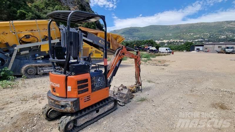Hitachi ZAXIS 19 Міні-екскаватори < 7т