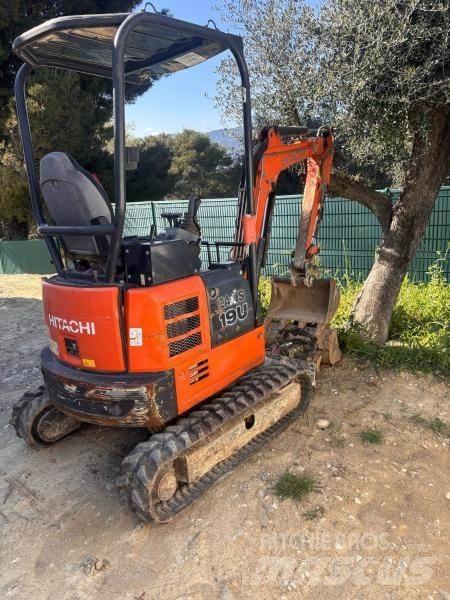 Hitachi zx19 Міні-екскаватори < 7т