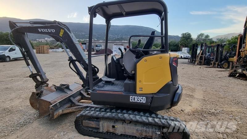 Volvo ECR35D Міні-екскаватори < 7т