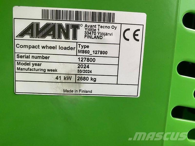 Avant 860 I TDL Міні-навантажувачі
