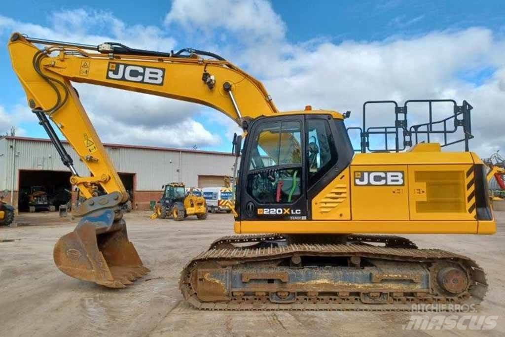 JCB 220X Гусеничні екскаватори