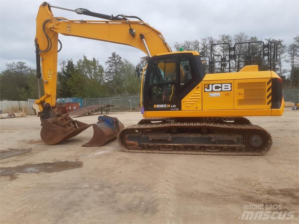 JCB 220X Гусеничні екскаватори