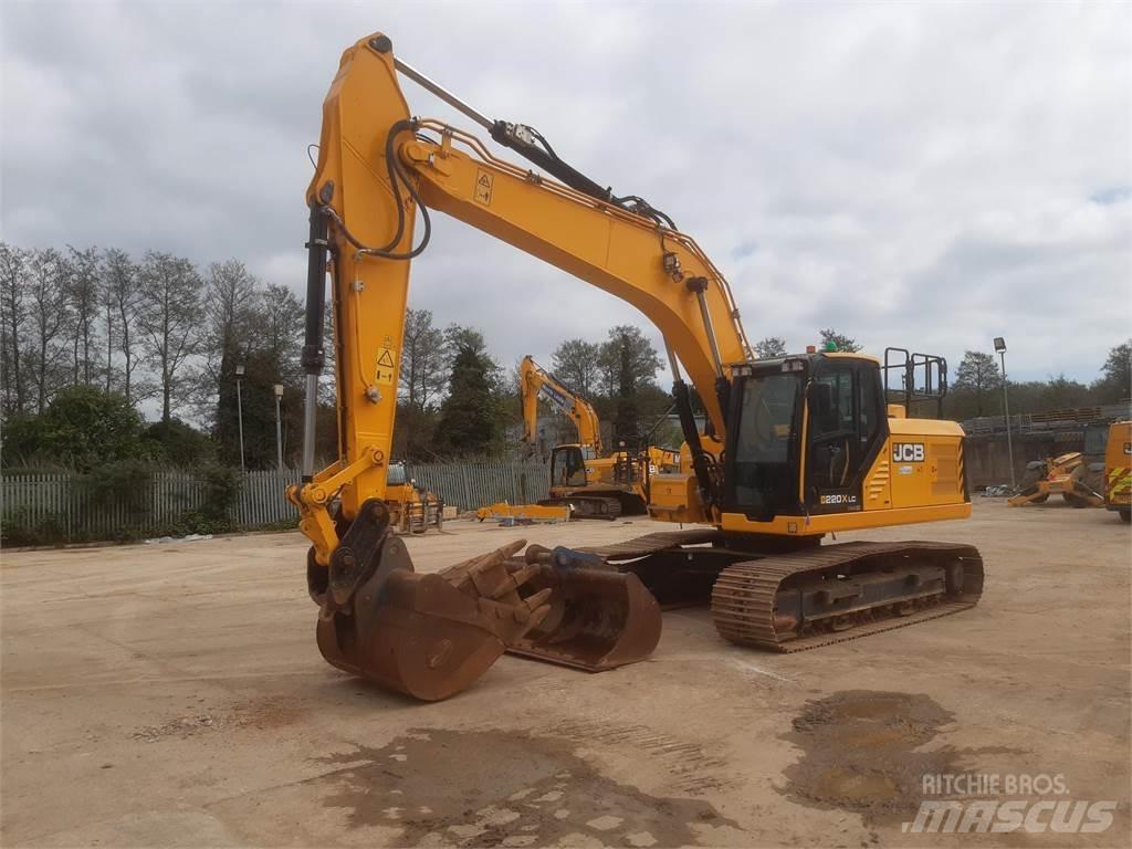 JCB 220X Гусеничні екскаватори