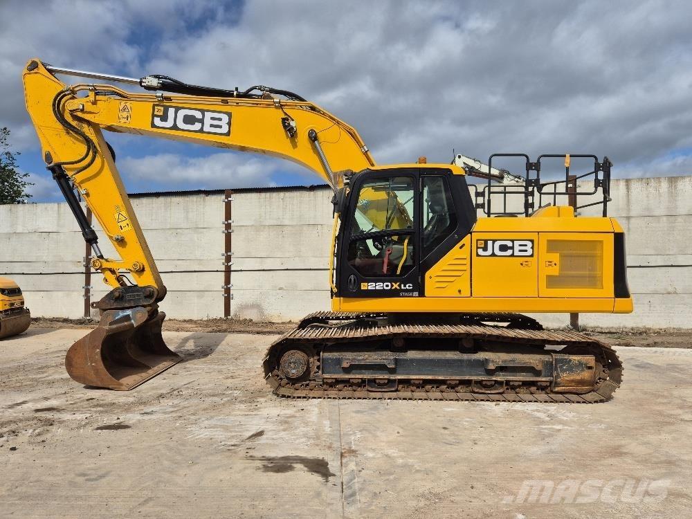 JCB 220X Гусеничні екскаватори