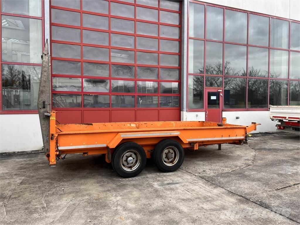 TT Tandemtieflader Низькорамні причепи