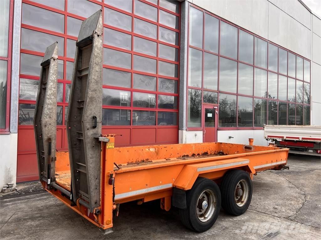 TT Tandemtieflader Низькорамні причепи