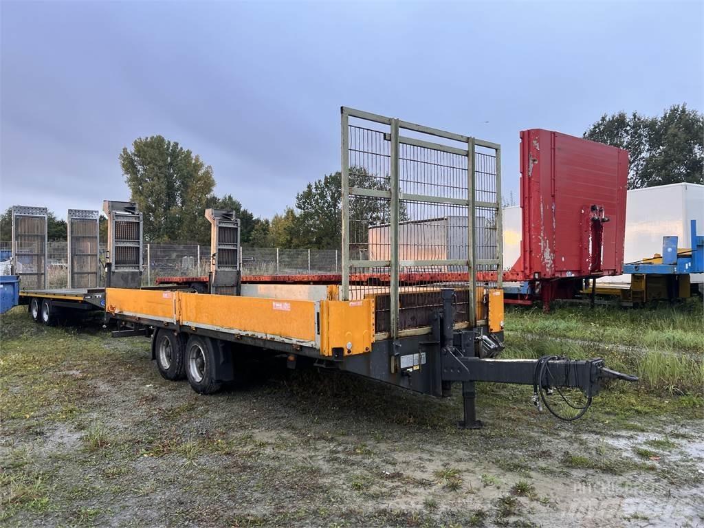 TT Tandemtieflader Низькорамні причепи