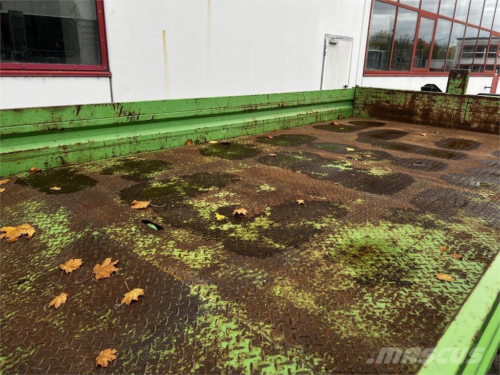 TT Tandemtieflader Низькорамні причепи