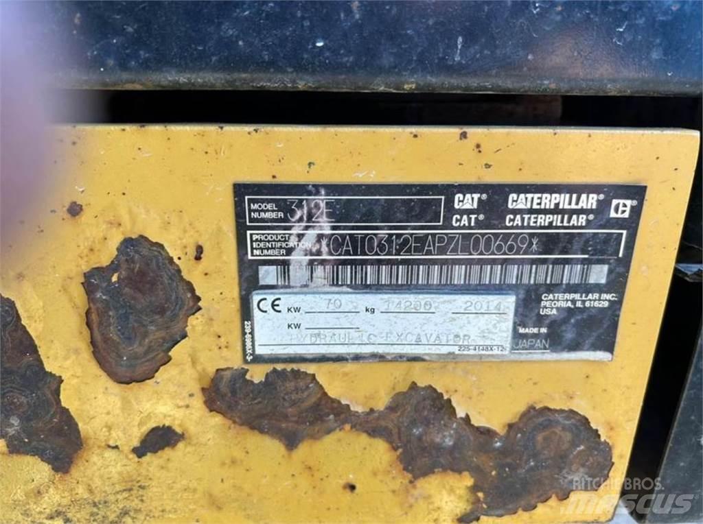 CAT 312E Гусеничні екскаватори