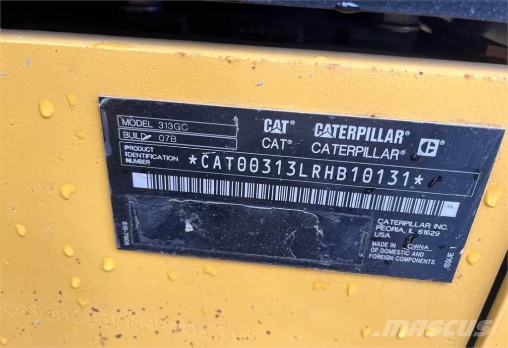 CAT 313 GC Гусеничні екскаватори