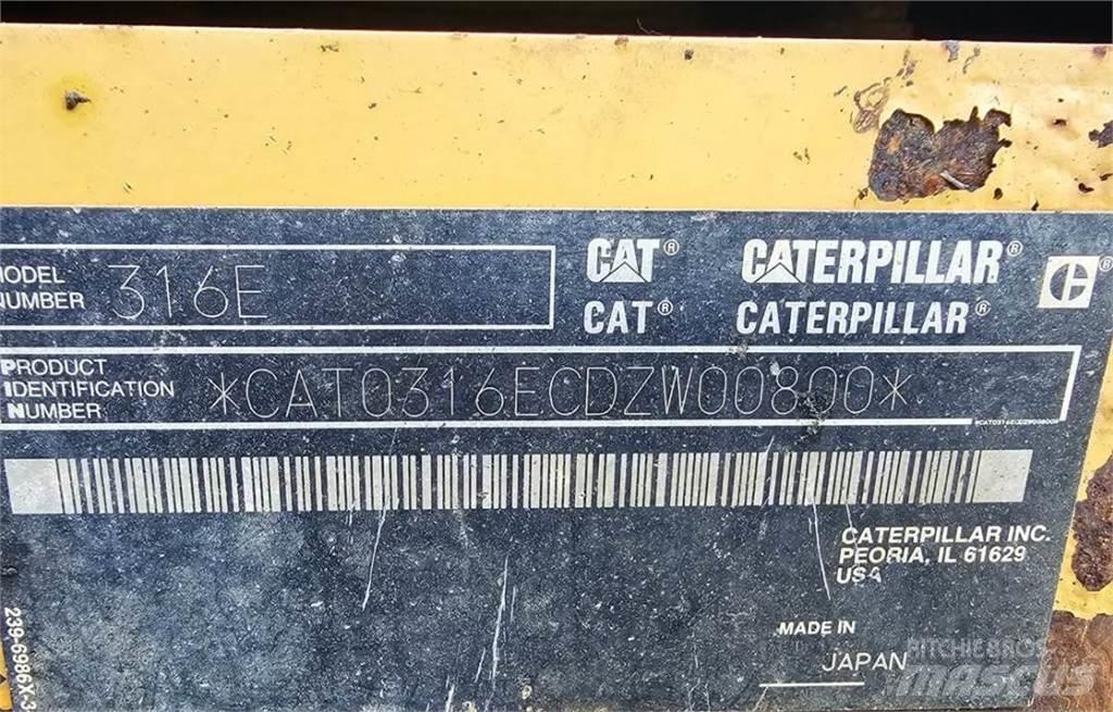 CAT 316EL Гусеничні екскаватори