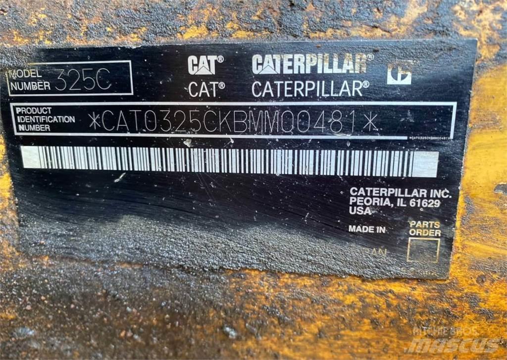 CAT 325C Гусеничні екскаватори