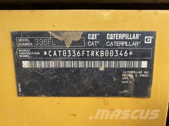 CAT 336FL Гусеничні екскаватори