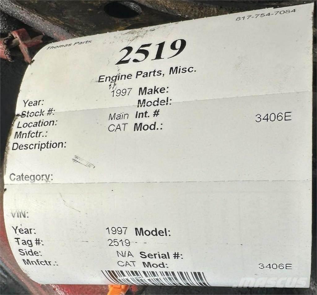 CAT 3406E Двигуни