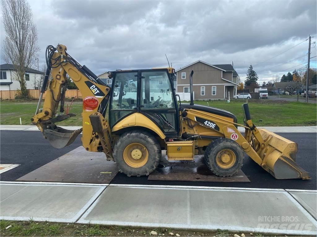 CAT 420E Екскаватори-навантажувачі