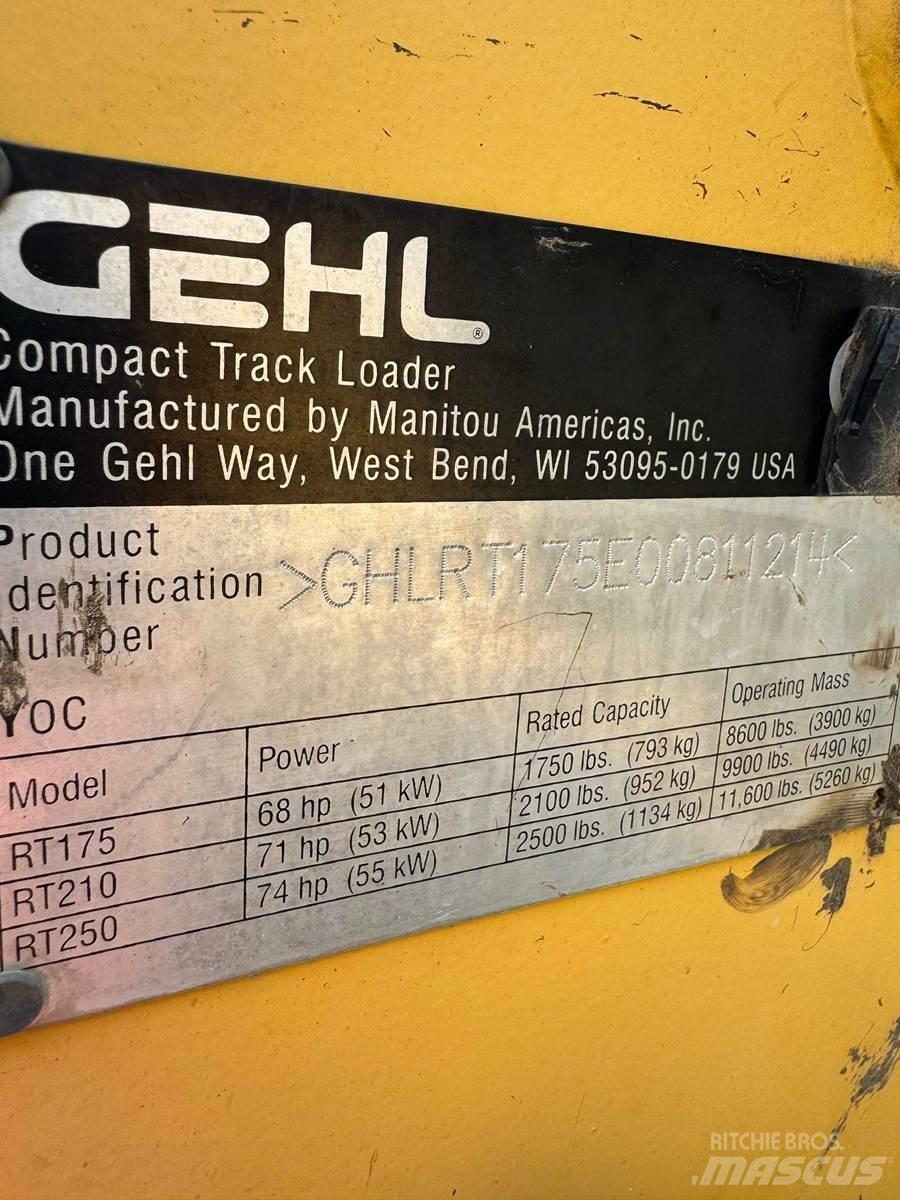 Gehl RT175 Міні-навантажувачі