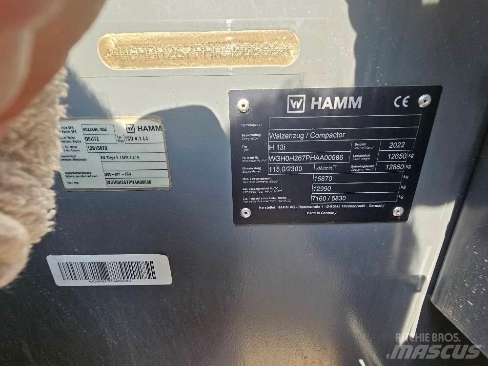 Hamm H13I Грунтові котки