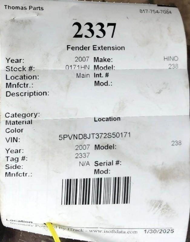 Hino 238 Транспорт - Інші