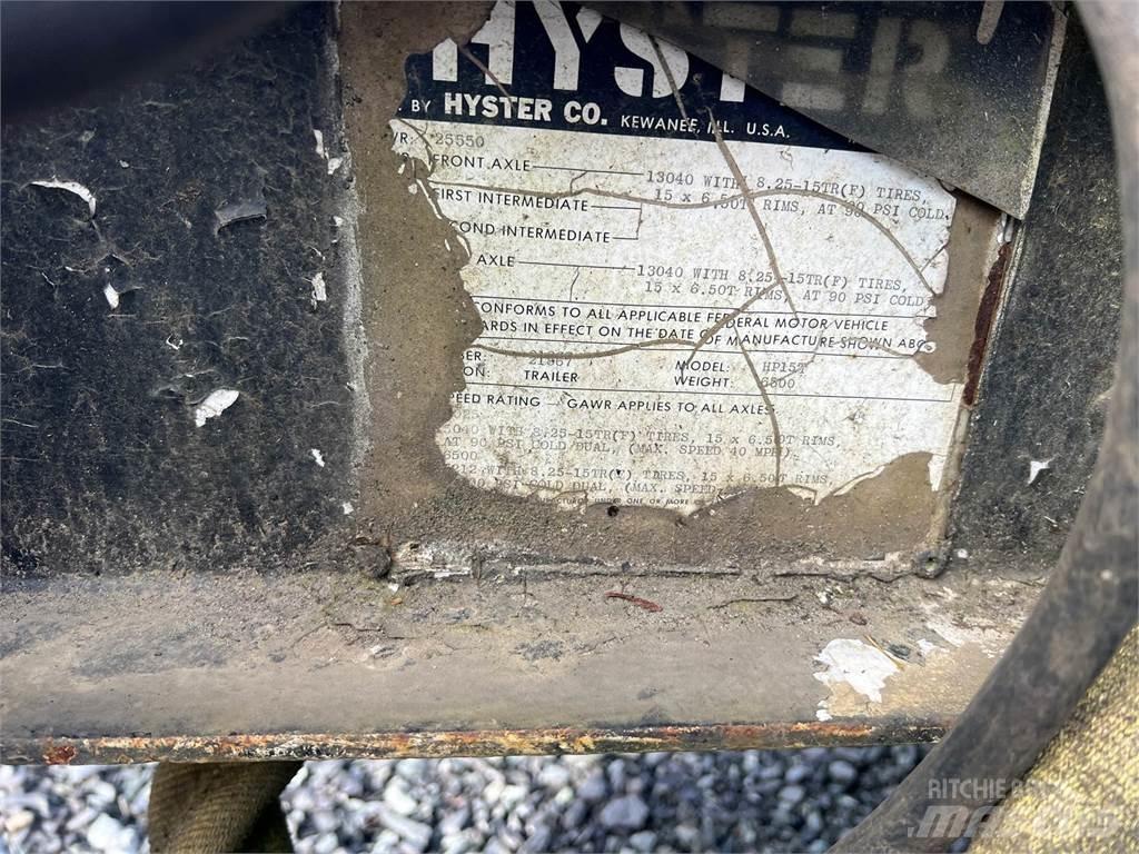 Hyster  Напівпричепи колесного транспортного засобу