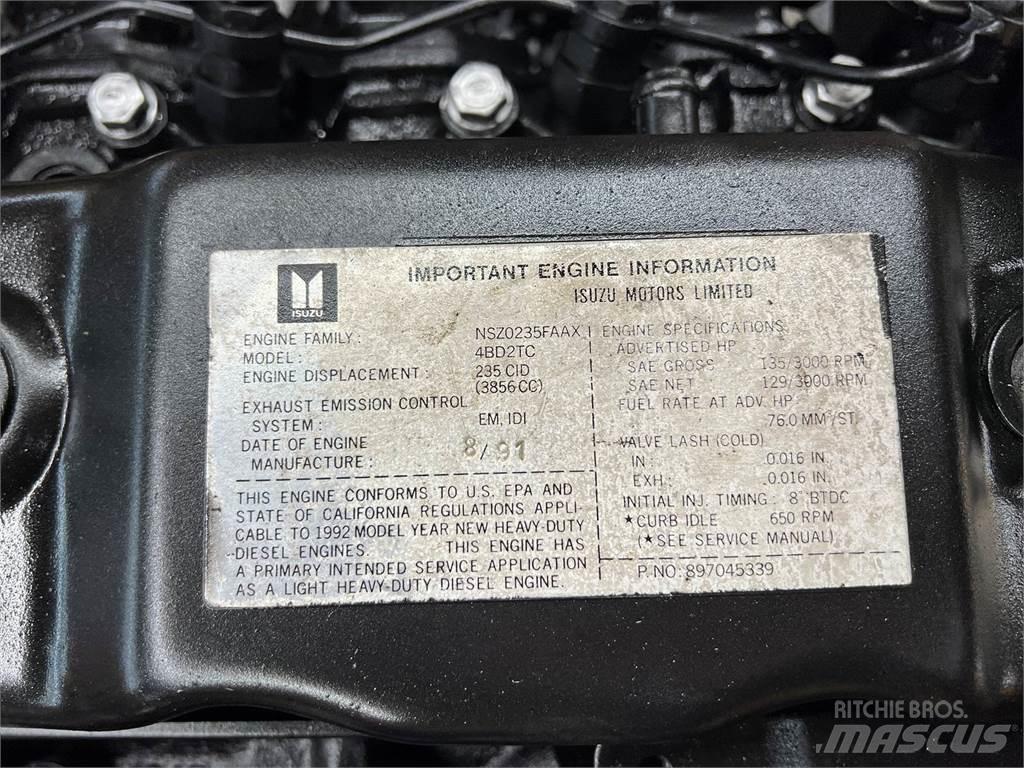 Isuzu 4BD2 Двигуни