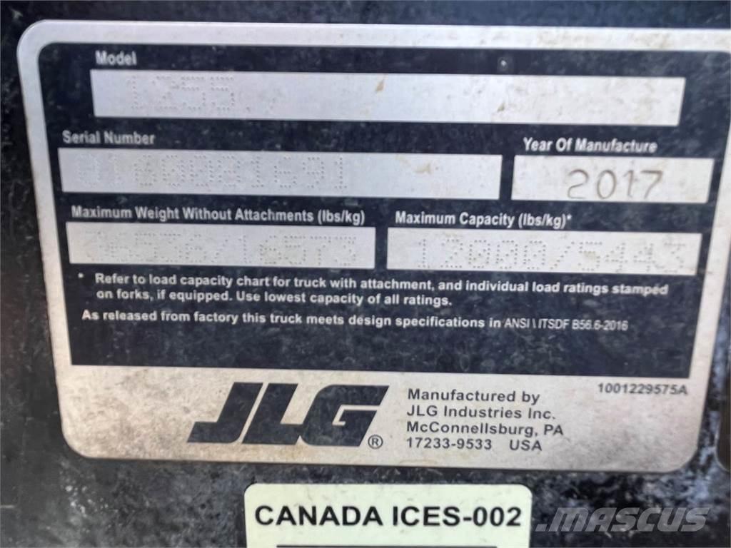 JLG 1255 Телескопічні навантажувачі
