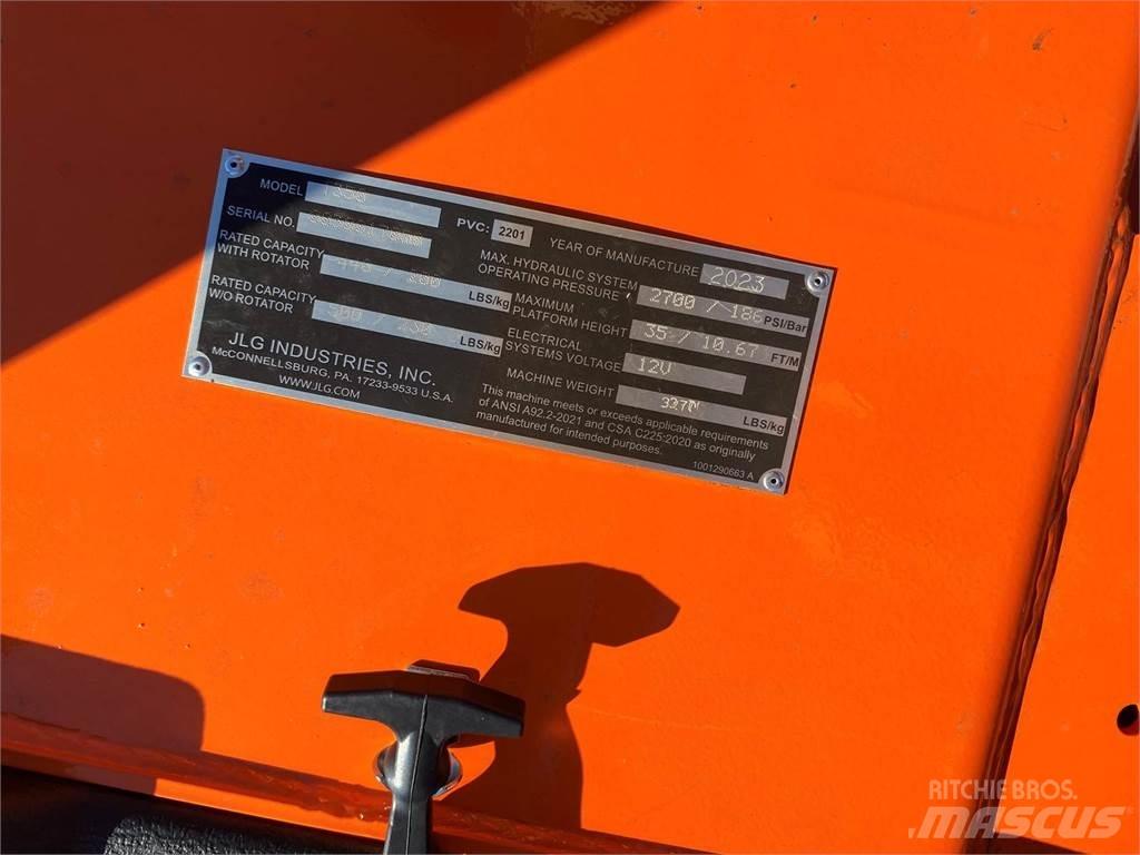 JLG T350 Вишки-причепи