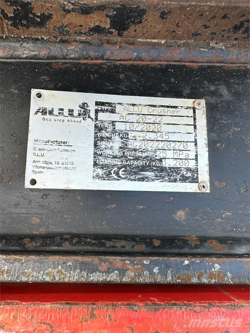 Allu AC 20-22 Будтехніка - Інші