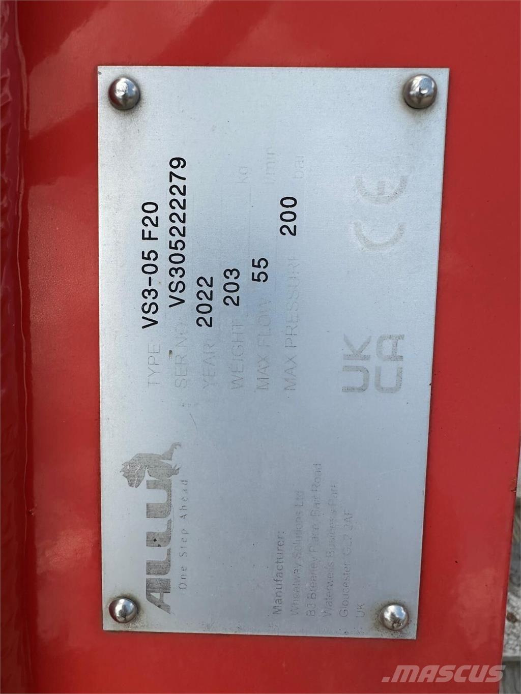 Allu VS 3-05 Будтехніка - Інші