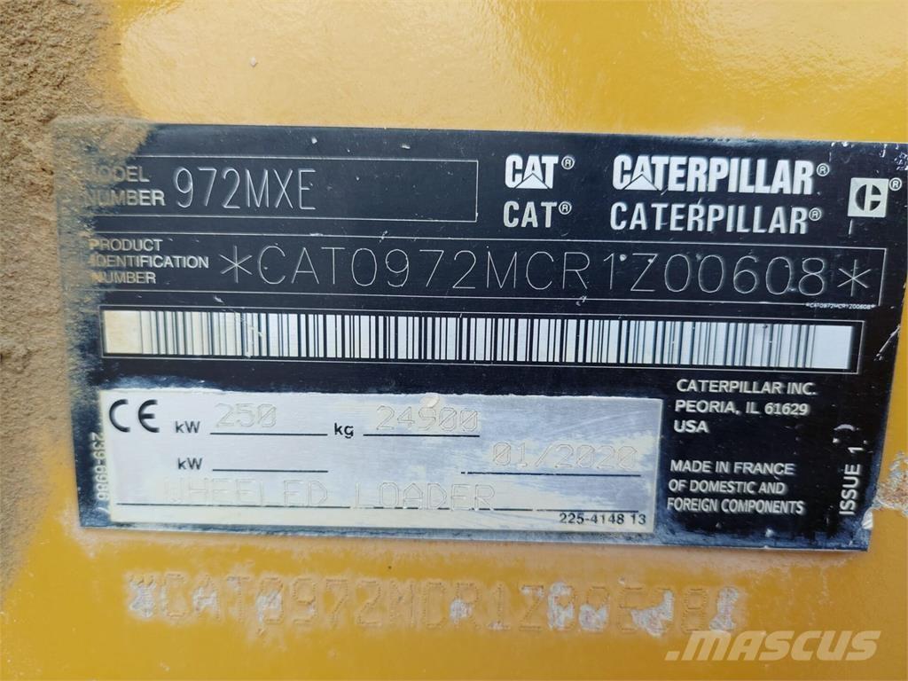 CAT 972MXE Фронтальні навантажувачі
