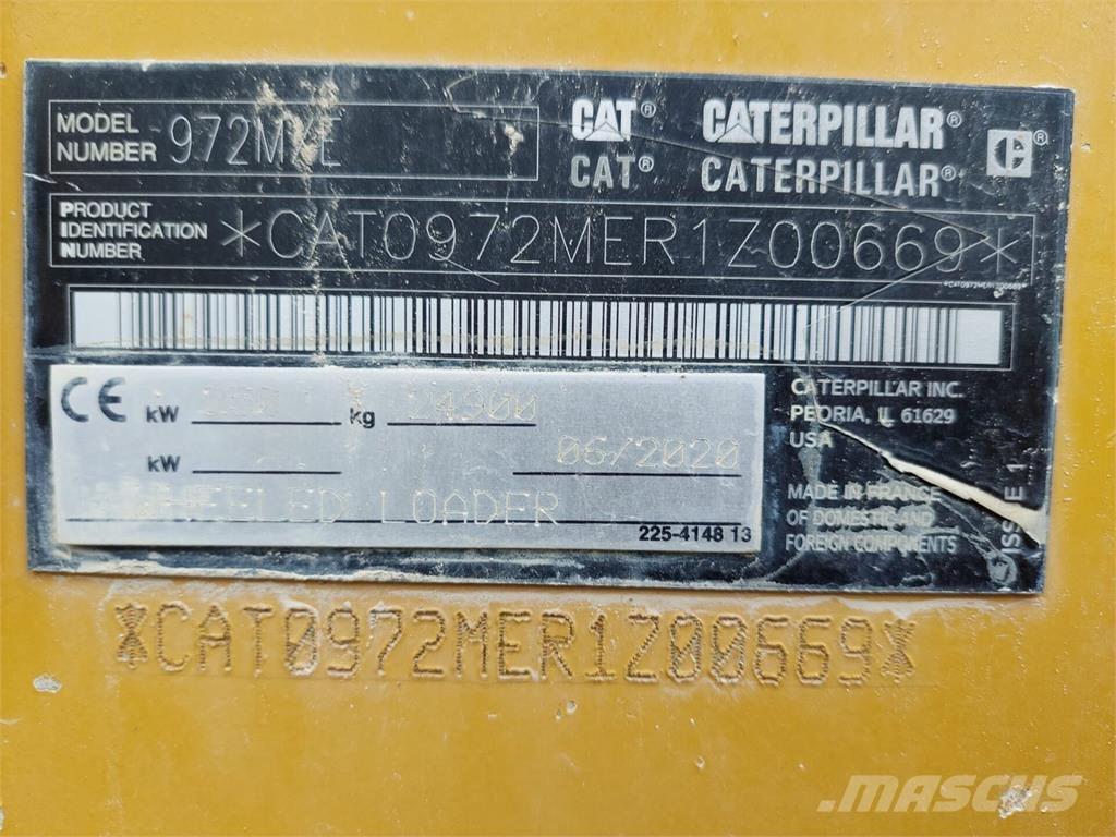 CAT 972MXE Фронтальні навантажувачі